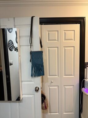 Consuela Nilo Mini Crossbody Bag in Teal Blue